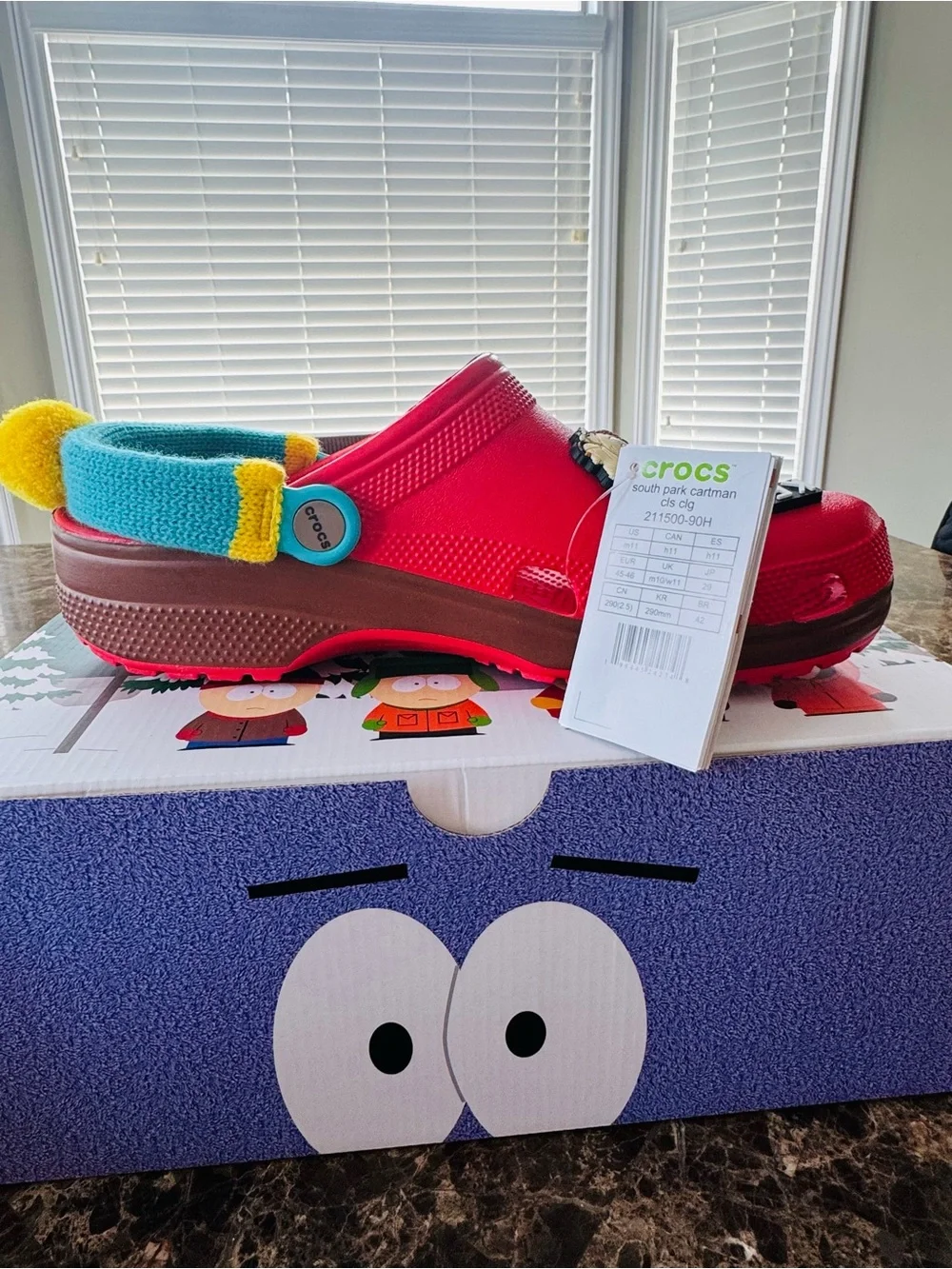 Men’s South Park crocs Kenny